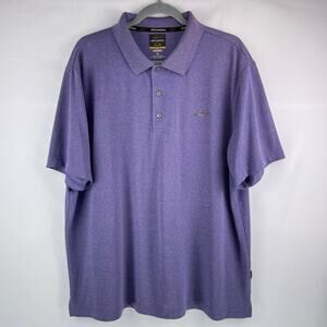 Greg Norman for Tasso Elba Five Iron Play Dry Polo Size XL